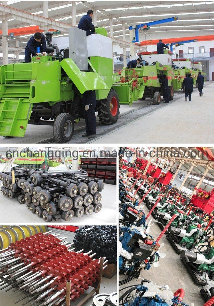 Agricultural Machinery Reaper Binder Rice Wheat Combine Harvester Machine Price