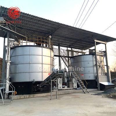 Stainless Steel Fermentation Tank Waste Composting Machine Garbage Disposal Sewage Fermentation Tank