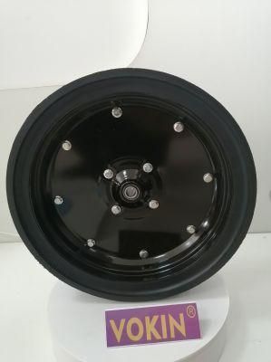 Nylon &amp; Steel Maschio Gaspardo 110*400 mm Seeder No-Tillage Spoke Gauge Wheel