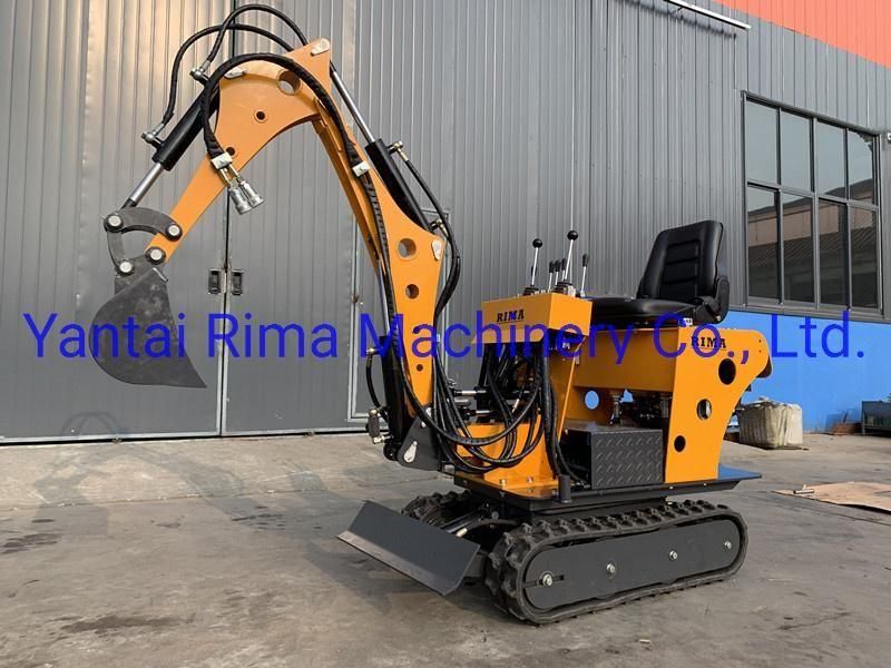 0.8ton Small/ Mini Backhoe / Crawler/ Whee / Hydraulic / Towable/ New / Used Construction Equipment Digger Excavators