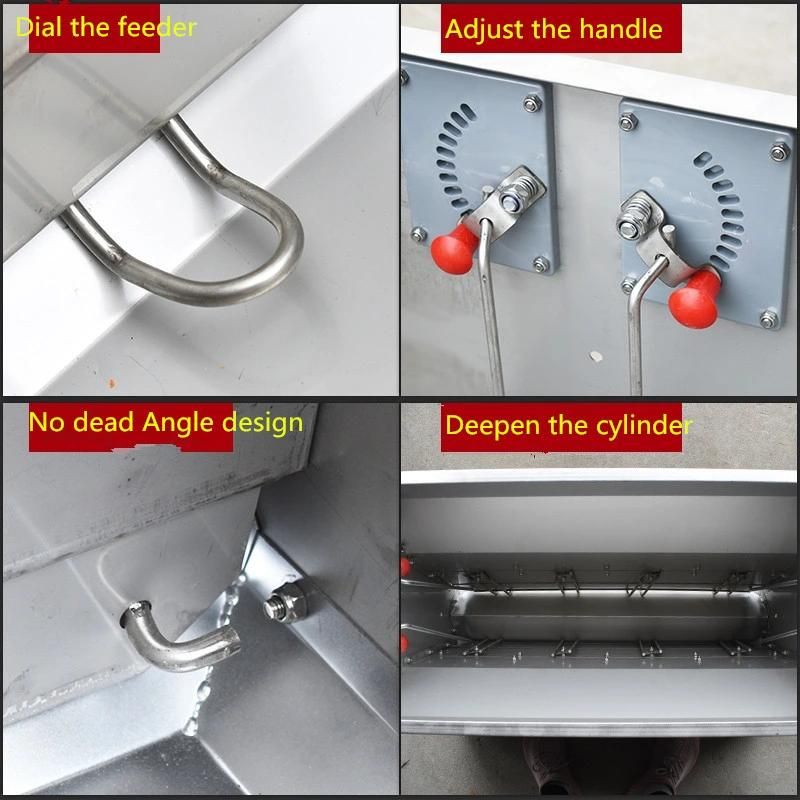 Stainless Steel Automatic Fattening Pig Trough Automatic Fattening Pig Trough