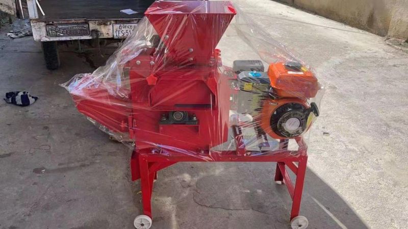 Animal Feed Dry Wet Corn Straw Grass Chopper Cutter Grinder Straw Cutting Machine Chaff Cutter