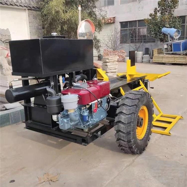 45t Gas Fast Log Cast Iron Hydraulic Log Vertical Automatic Wood Splitter