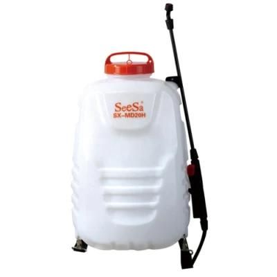 Carefully Crafted Agriculture Manual Knapsack Hand Pressure Sprayer with Plastic Pump
