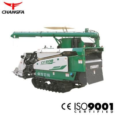 Rice Wheat Corn COB Seed Track Type Combine Wheeled Harvester Machine