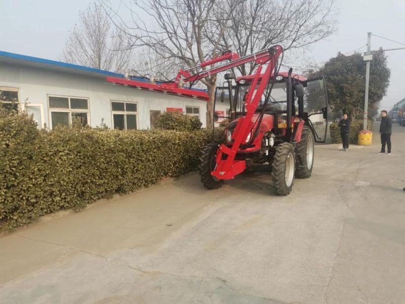 Tractor Mounted Tree Trimmer Machine Used in Orchard