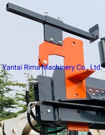 Wood Processing Machinery Skid Steer Attachment Wood Splitter Firewood Processor