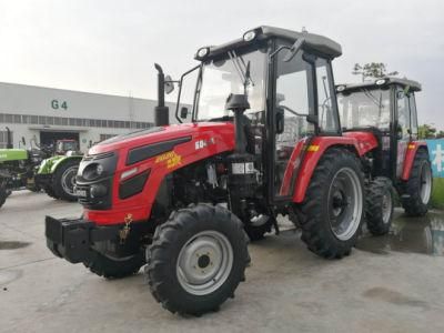 China Factory Price 4WD Mini Small Tractor Four Wheels Farm Tractor with Cabin
