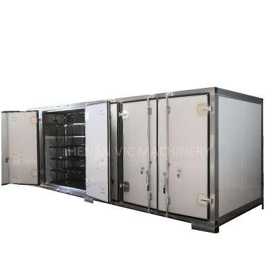 1000kg/d New Type Hydroponic Fodder Growing Systems Wtih Stainless Steel Trays