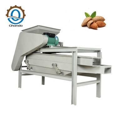 Automatic Walnut Pine Nut Pistachio Macadamia Peanut Hazelnut Almond Huller Sheller Hulling Shelling Machine