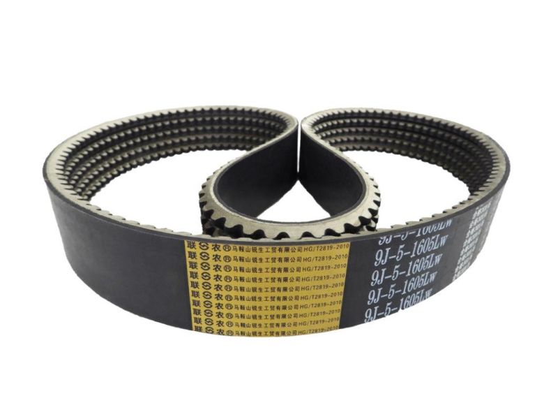 Rubber V-Belt 9j-5-1605 for World Rice Harvester; World Harvester Parts