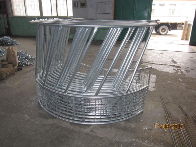 High Quality Hot DIP Galvanized and Powder Coated Bale Feeder