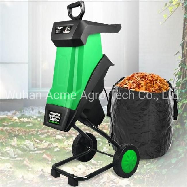 Small Wood Branch Machine Garden Leaf Shredder Hard Wood Crusher