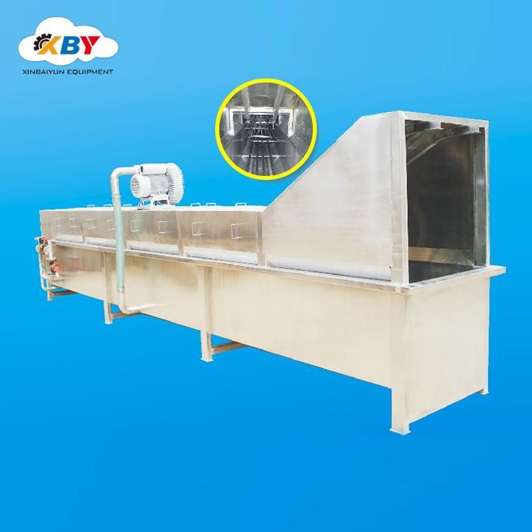 Airflow Agitation Poultry Chicken Slaughtering Machine Screw Precooling Machine Spiral Chillier in Indonesia