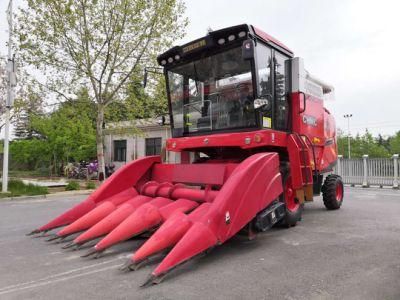 5 Rows Self-Propelled Corn Kernel Combine Harvester