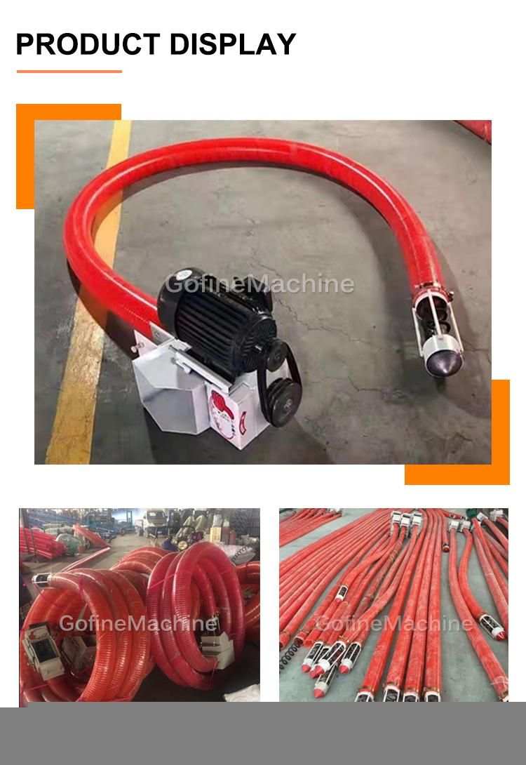 Wheat Millet Granule Vehicle-Mounted Dual-Purpose Transfer Storage Hose Grain Pumping Machine