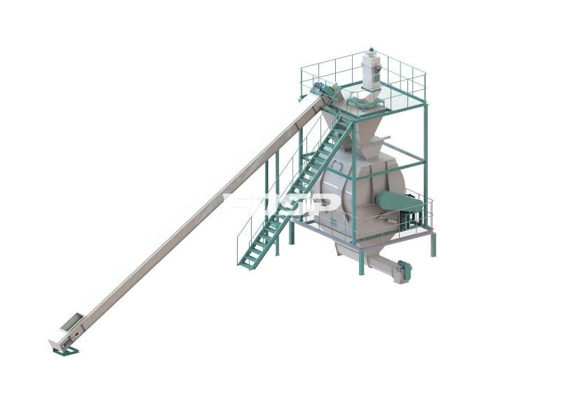 4-5 T/H Urban Living Waste Organic Fertilizer Pellet Production Line for Sale