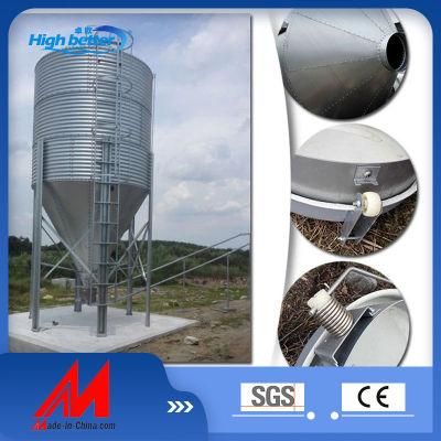 OEM Custom Hot DIP Galvanized Steel Poultry Farm Feed Silo