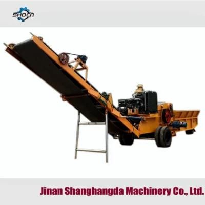 Biomass Logs Crusher Biomass Wood Forestry Waste Drum Wood Chipper Machine