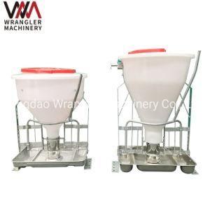 Pig Farming Equipment Plastic Pig Feeder Wet and Dry Feeder Trough