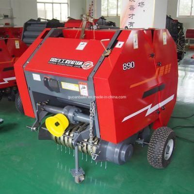 Farming Machinery Factory Direct Compact Round Baler Machine Small Round Hay Grass Packing Roll Baler Machine