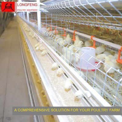 Good Service Computerized Longfeng China Drinkers Poultry Farm Chicken Broiler Cage 9lcr-3120