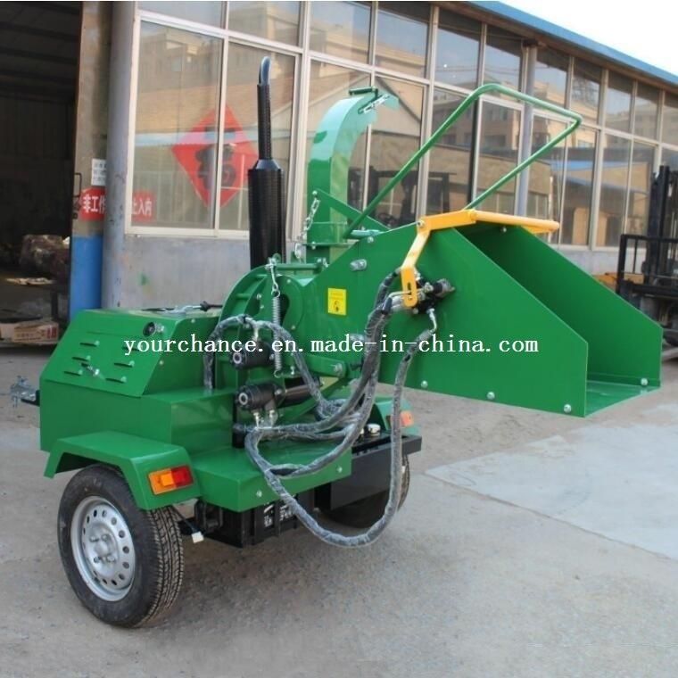 China Factory Supply Tractor Mounted Type and Selfpower Towable Type Wood Chipper with ISO Ce Certificate