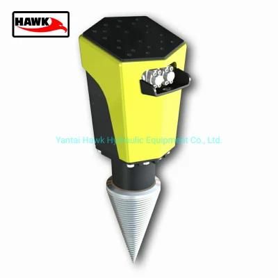 Logging Machinery Stump Firewood Cone Screw Splitter