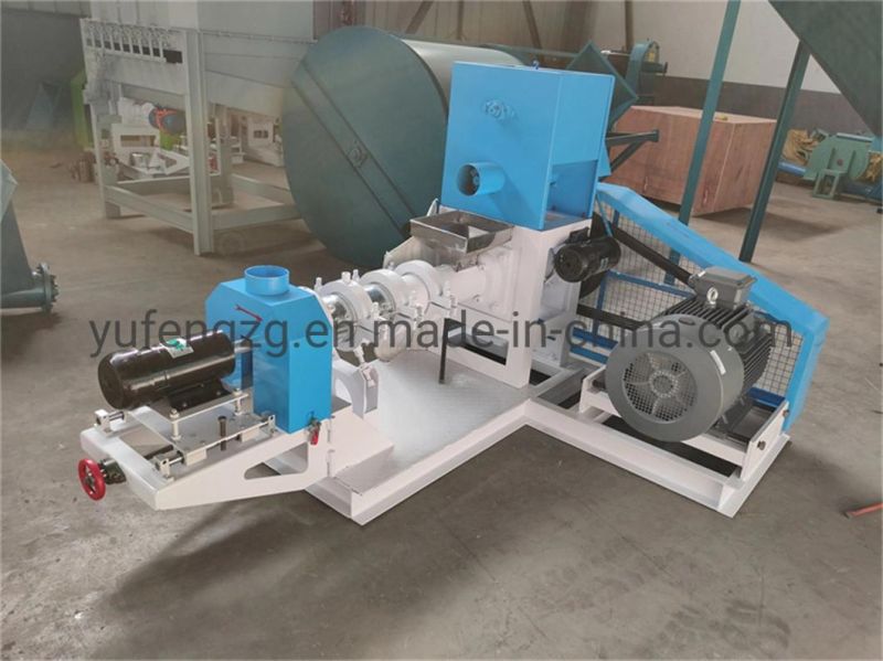 Large Output Single Screw Floating Fish Feed Pellet Plant for Sale