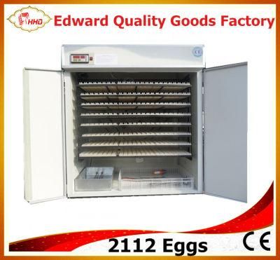 CE Approved 2000 Eggs Cheap Automatic Poultry Chicken Egg Incubator