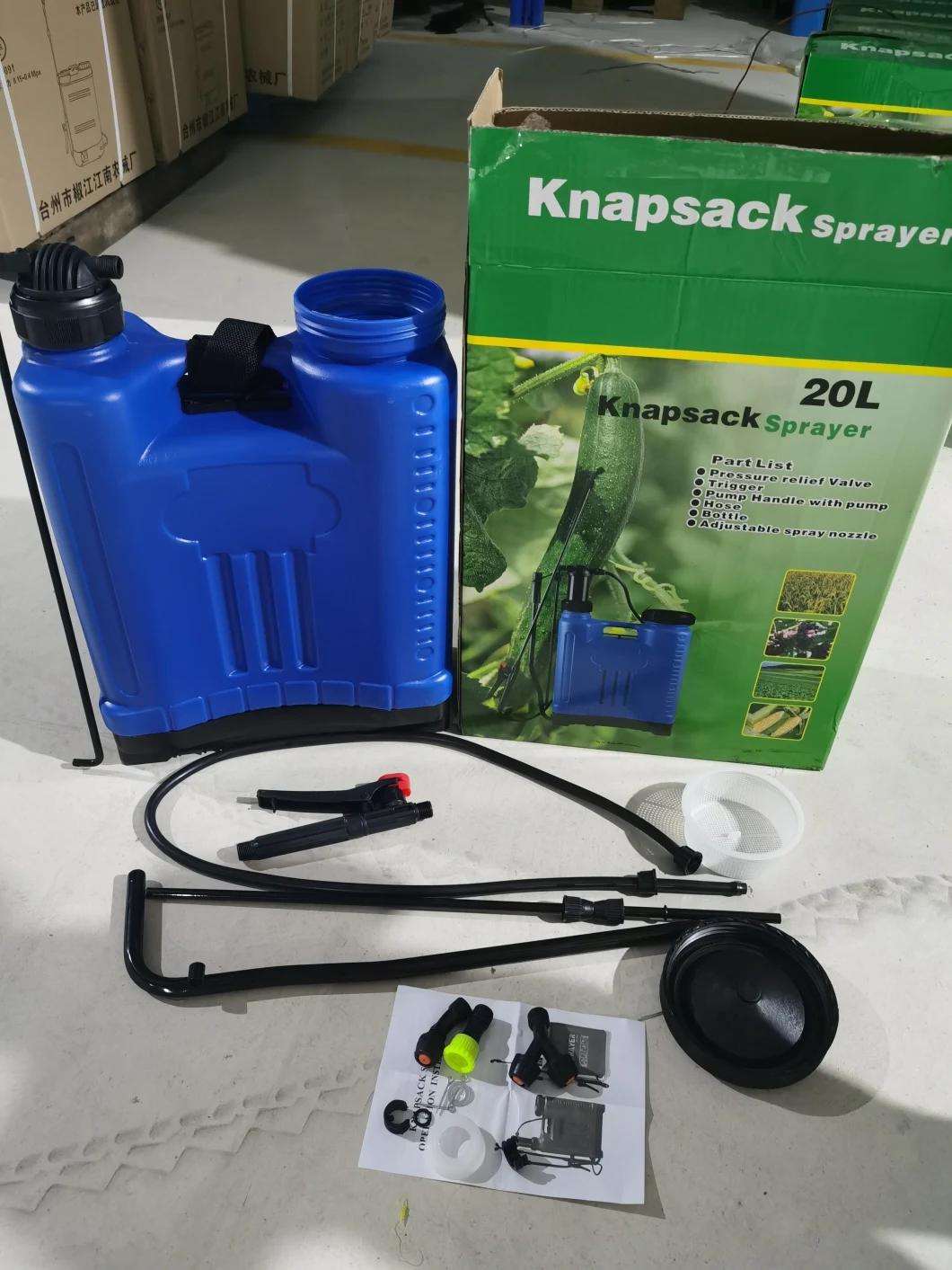 2021hot Sell Factory Agricultural Farm and Garden All New Material Pump Knapsack Hand Sprayer