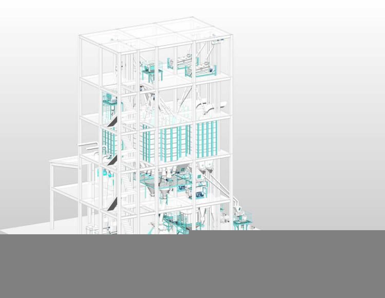 Small Feed Plant / Pellet Production Line for Cow