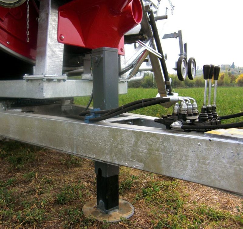 2019 Watering Farm Hose Reel Irrigation Machine with Spray Gun