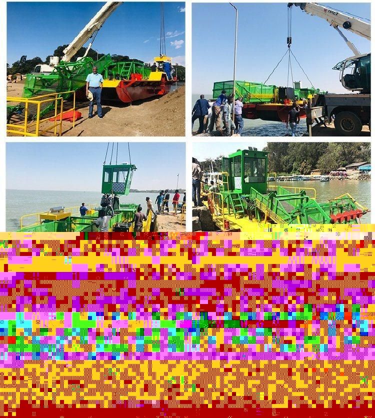 Hot Selling Seabed Aquatic Plant Harvester Water Surface Cleaning Vessel