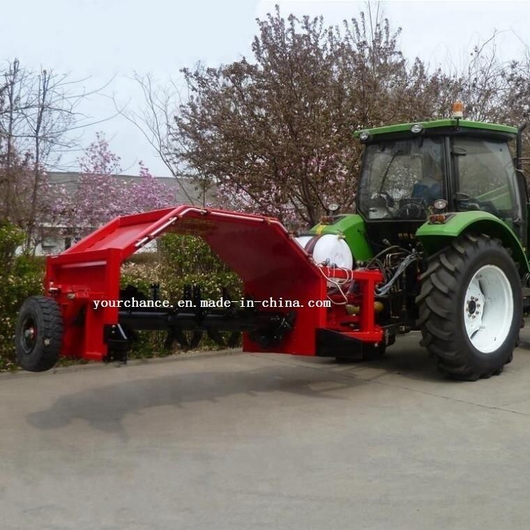 Hot Selling Compost Turning Machine Zfq Series 2-3.5m Width 50-180HP Tractor Towable Pto Drive Hydraulic Manure Compost Windrow Turner Machine