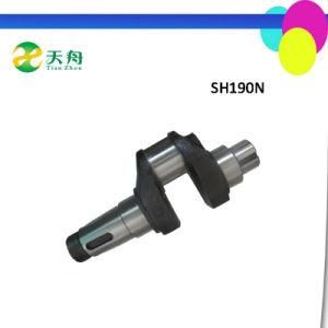 Single Cylinder Diesel Engine Parts Sh190n Crankshaft for Tractor