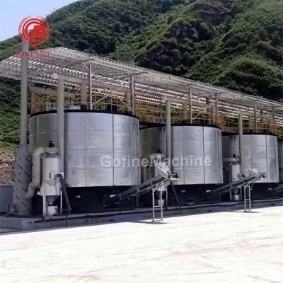 High Efficiency Farm Waste Composting Machine Fermentation Tank Fermented Compost Making Machine