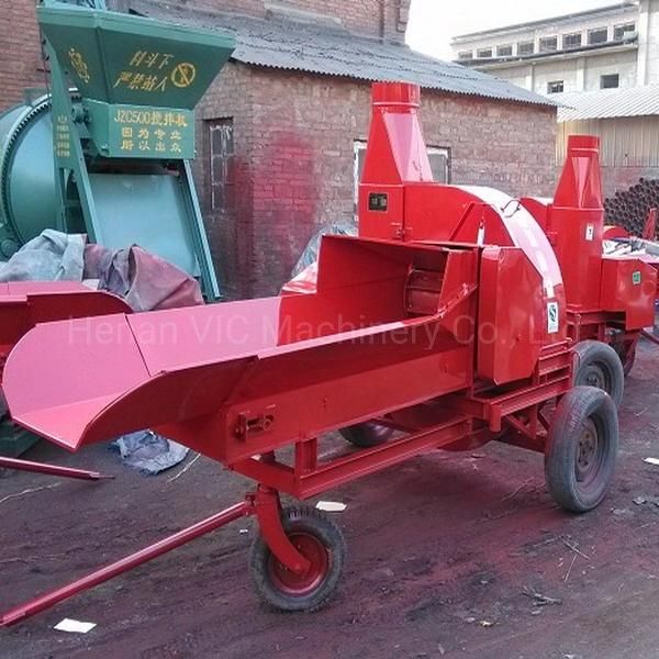 Mobile Wheat grass straw shredder chaff cutter machine Grinding Machine