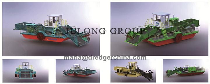 China River/Lake/Pond/Sea Aquatic Weed Harvester for Cleaning Water Plants/Floating Garbage