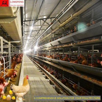 Poultry Farming Equipment 1 Year Warranty Layer Battery Cage Chicken Automatic Watering