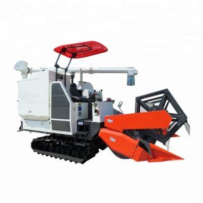 Kubota Similar Full Feeding 4lz-4.5 Rice / Wheat Grain Combine Harvester