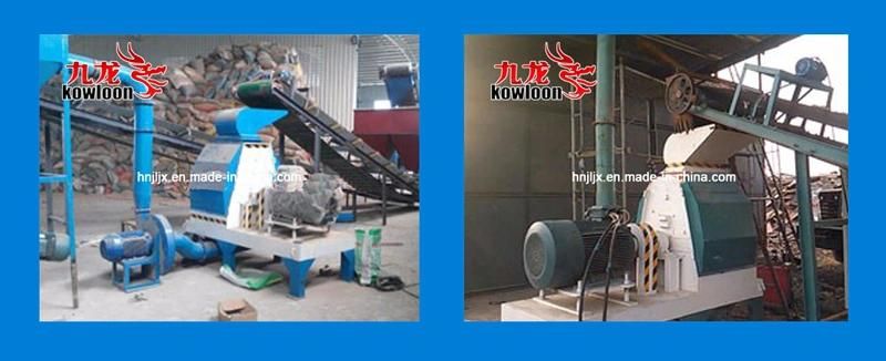 Logs/Branches, Waste Pallets Crushing to Sawdust Production Line Sawdust Making Line