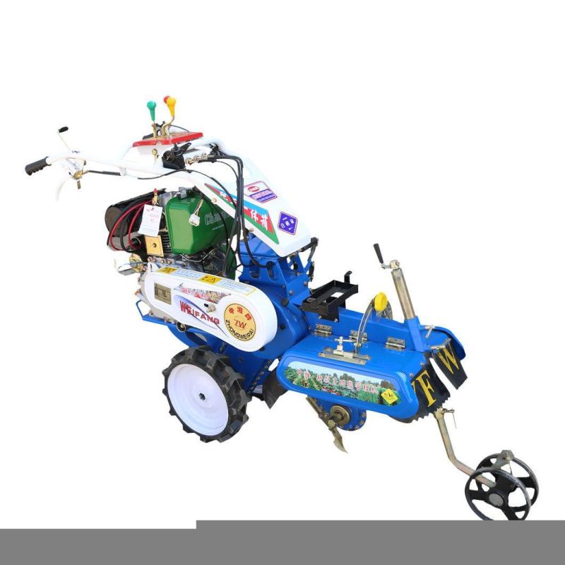 Full Three-Speed Multi-Function Automatic Ditching and Plowing Agricultural Tiller