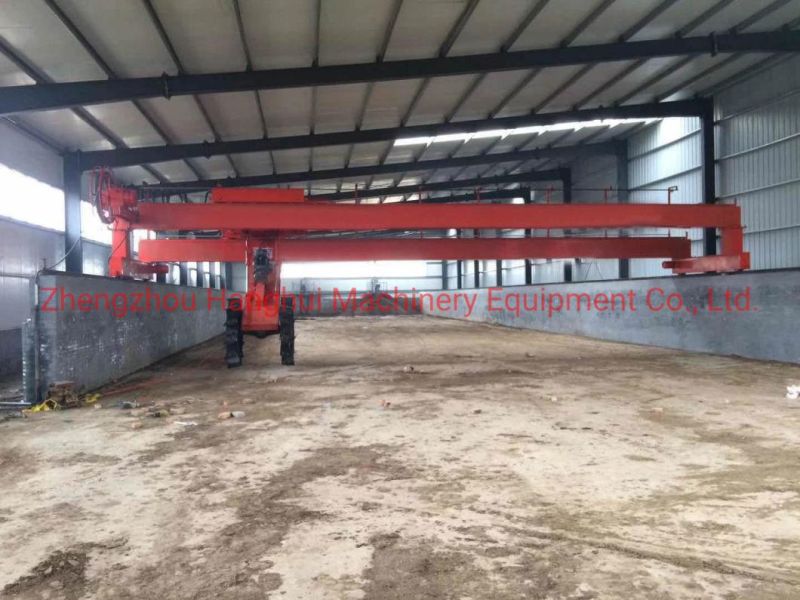 Tunnel Compost Machine, Groove Compost Turner, Aerobic Fermentation Machine Fertilizer Equipment