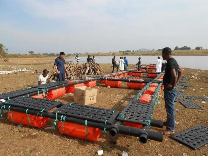 Anti-Wave Fish Farming Floating Net Cage in Sea