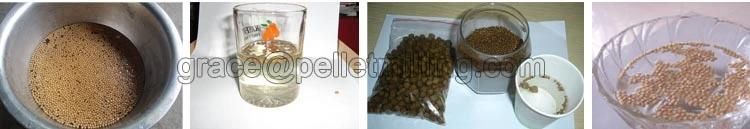 Puffing Floating Fish Food Pellet Feed Extruder Machine Line