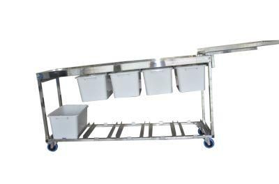 Stainless Steel Bud Sorter Carts for Flower and Plant