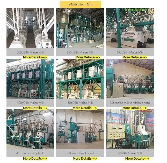 Zambia Malawi Mozambique Botswana Maize Flour Machine with Price