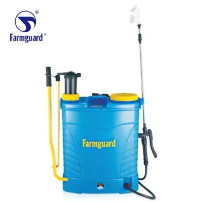 2 in 1 Agricultural Pesticide Knapsack Battery Electric and Manual Sprayer GF-18SD-03z