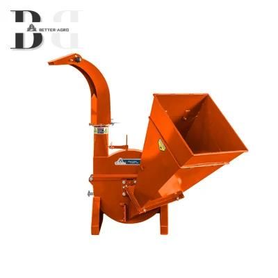 CE Approved Wood Branch Log Chipping Shredder Chipper Shredder for Tractor